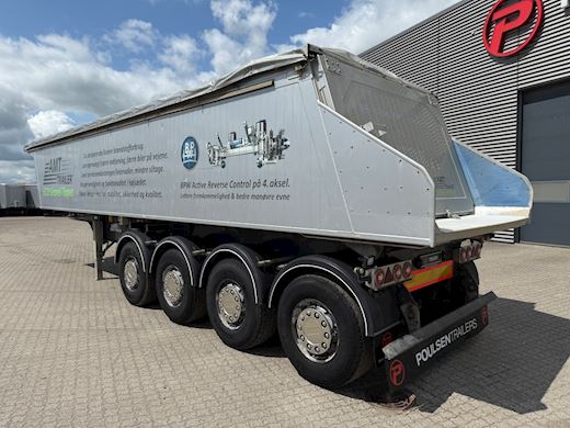 AMT 4-aks 36m3 letvægt tiptrailer m. automatpresenning Tip - 2