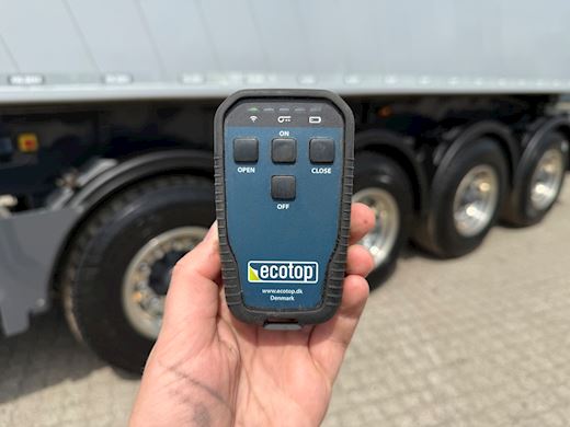 Kel-Berg 4-aks 36m3 tiptrailer EcoTop + vibrator Tip - 10