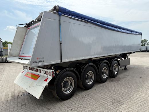 Kel-Berg 4-aks 36m3 tiptrailer EcoTop + vibrator Tip - 4