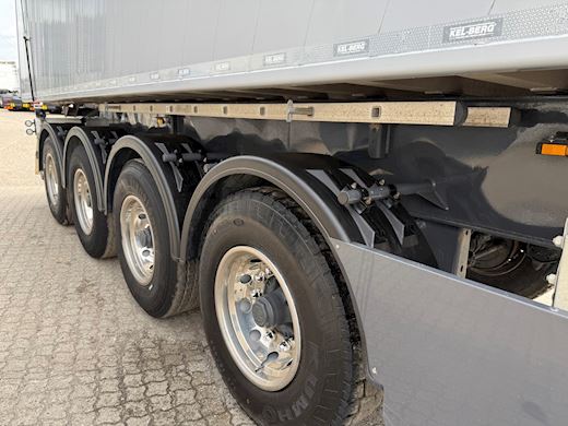 Kel-Berg 4-aks 36m3 tiptrailer EcoTop + vibrator Tip - 14