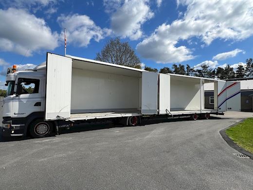 Scania R410 4x2 + Kel-Berg kærre Fast kasse - 9