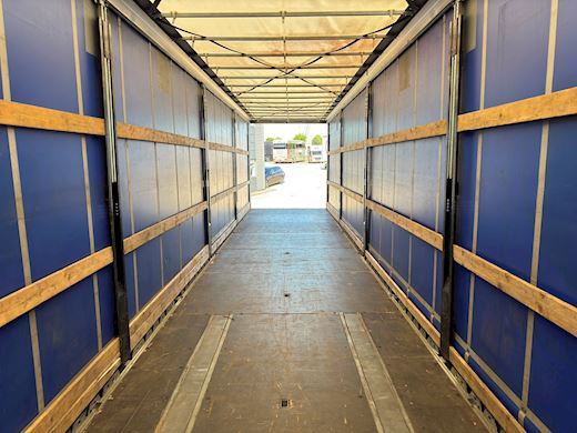 Hangler 3-aks gardintrailer hævetag+skydetag Curtain-Sider - 10