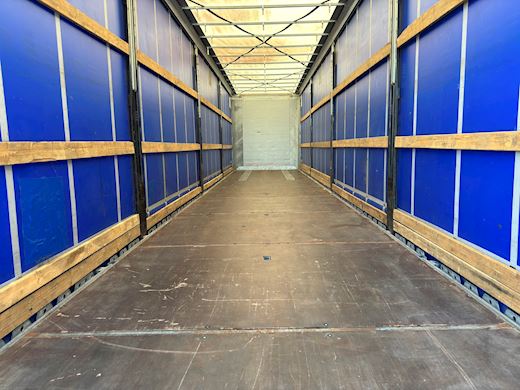 Hangler 3-aks gardintrailer hævetag+skydetag Curtain-Sider - 8