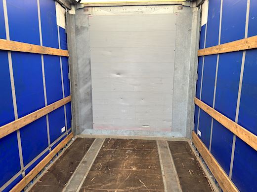 Hangler 3-aks gardintrailer hævetag+skydetag Curtain-Sider - 9