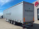 Hangler 3-aks mega gardintrailer hævetag + automatisk skydetag Gardin - 2