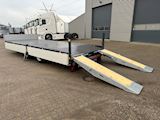 Hangler 2-aks 14-tons kærre med ramper Maschine-Anhänger - 8