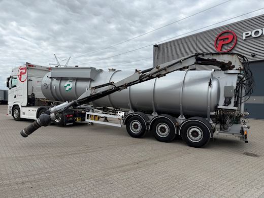Hobur FP 3-aks 34m3 gylletrailer Gülle Auflieger - 9