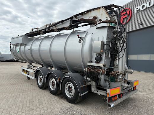 Hobur FP 3-aks 34m3 gylletrailer Gülle Auflieger - 2