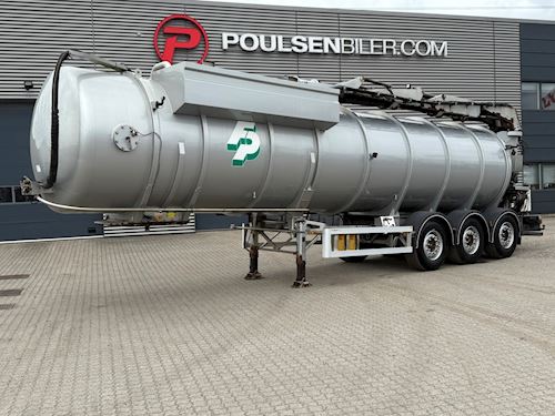 Hobur FP 3-aks 34m3 gylletrailer, Gülle Auflieger