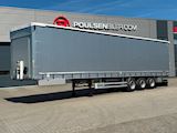Hangler 3-aks gardintrailer hævetag + kæpstokke Curtains - 1