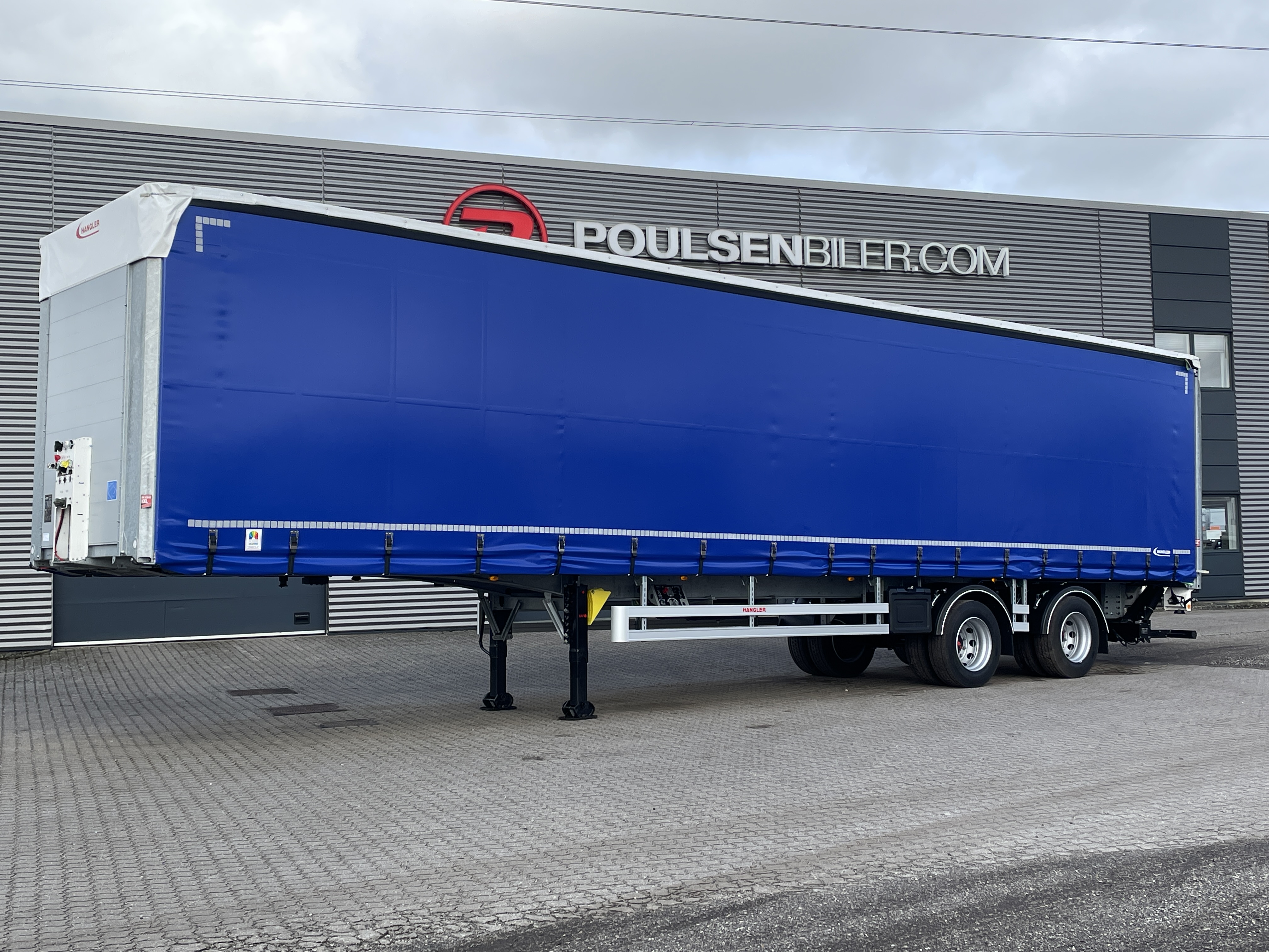 Hangler Fabriksny Hangler 2-ax city curtain trailer