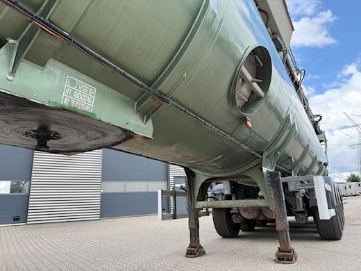 A.P. Gyllevogne 4-aks 38m3 gylletrailer Slurry Tanker - 10