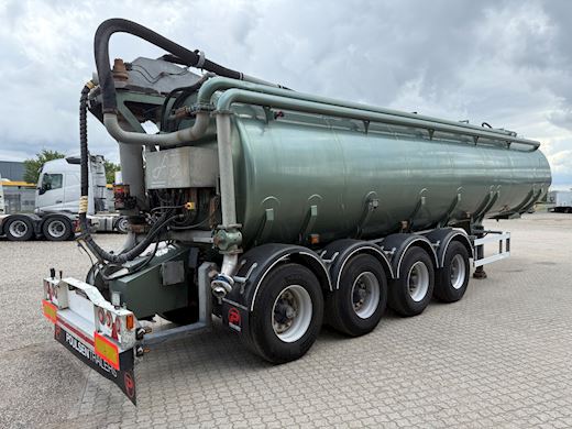 A.P. Gyllevogne 4-aks 38m3 gylletrailer Slurry Tanker - 6