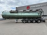 A.P. Gyllevogne 4-aks 38m3 gylletrailer Slurry Tanker - 2