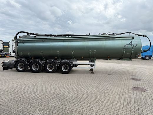 A.P. Gyllevogne 4-aks 38m3 gylletrailer Slurry Tanker - 7