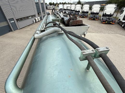 A.P. Gyllevogne 4-aks 38m3 gylletrailer Slurry Tanker - 12