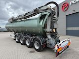 A.P. Gyllevogne 4-aks 38m3 gylletrailer Slurry Tanker - 3