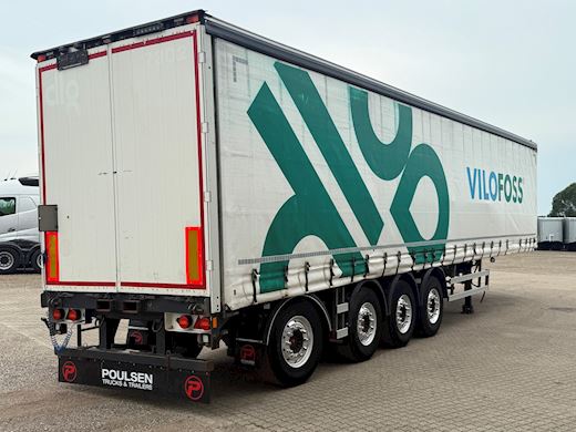 BP Trailer 4-aks med truck beslag Gardin - 4