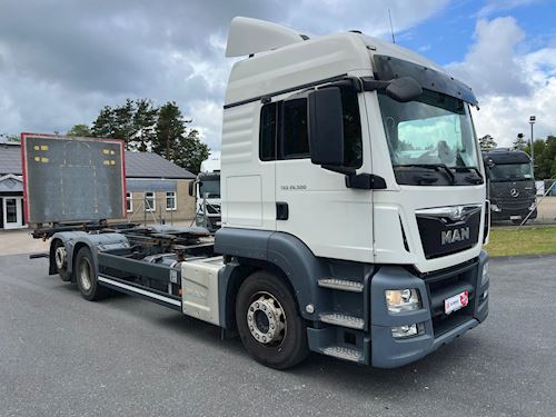 MAN TGS 26-500 6x2-4, Container frame/Container