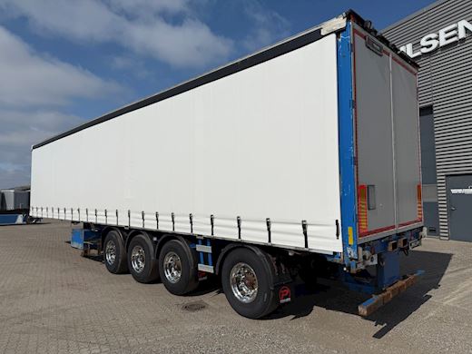 BP Trailer 4-aks gardintrailer med truckbeslag Curtains - 2