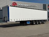 BP Trailer 4-aks gardintrailer med truckbeslag Curtains - 1