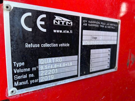 Mercedes-Benz Econic 2630L 4 kammeret NTM Refuse collection - 23