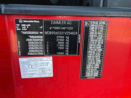 Mercedes-Benz Econic 2630L 4 kammeret NTM Refuse collection - 22