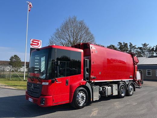 Mercedes-Benz Econic 2630L 4 kammeret NTM Refuse collection - 6