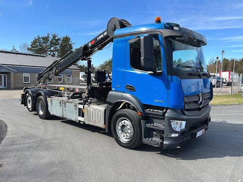Mercedes-Benz Antos 2546 - Hiab 192 E, Pulley/crane