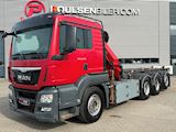 MAN TGS 35-480 m. HMF 2620-K5 kran Abroller/Kran - 4