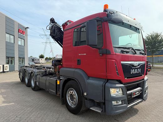 MAN TGS 35-480 m. HMF 2620-K5 kran Abroller/Kran - 6