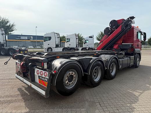 MAN TGS 35-480 m. HMF 2620-K5 kran Abroller/Kran - 7