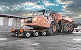 SCHEUERLE 3-aks U9 FL03 EuroCompact sengetrailer Nedbygget med seng - 3