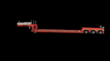 SCHEUERLE 3-aks U9 FL03 EuroCompact sengetrailer Nedbygget med seng - 9
