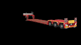 SCHEUERLE 3-aks U9 FL03 EuroCompact sengetrailer Nedbygget med seng - 10