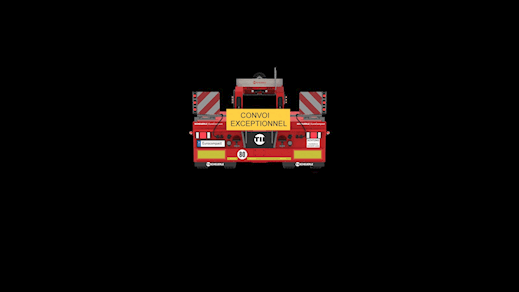 SCHEUERLE 3-aks U9 FL03 EuroCompact sengetrailer Nedbygget med seng - 11