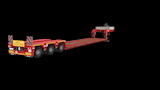 SCHEUERLE 3-aks U9 FL03 EuroCompact sengetrailer Nedbygget med seng - 12