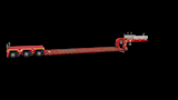 SCHEUERLE 3-aks U9 FL03 EuroCompact sengetrailer Nedbygget med seng - 13
