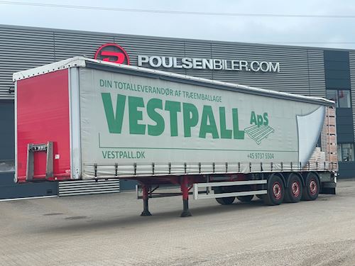 Danson 3-aks gardintrailer, Curtains