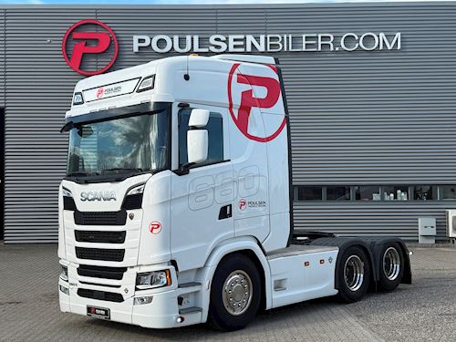Scania S660 6x2 hydr, Tractor unit
