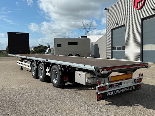 Hangler 15-meter halmtrailer / åben trailer open - 2