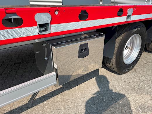 Hangler 4-aks 4,20m 2-delt heldækkende rampe Maskintrailer - 18
