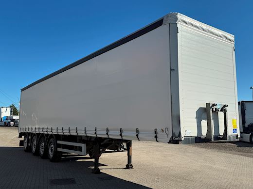 BP Trailer 4-aks med truck beslag Curtains - 5