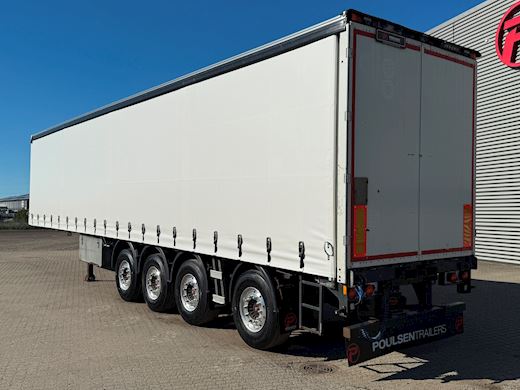 BP Trailer 4-aks med truck beslag Curtains - 2