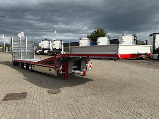 Hangler 3-aks maskintrailer m. heldækkende rampe Maskintrailer - 5