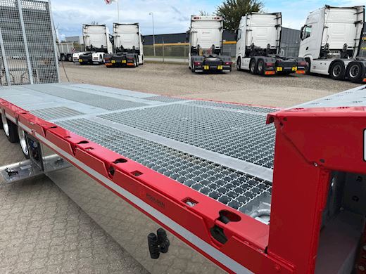 Hangler 3-aks maskintrailer m. heldækkende rampe Maskintrailer - 12