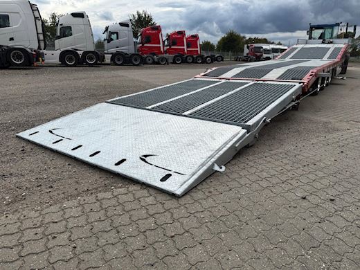 Hangler 3-aks maskintrailer m. heldækkende rampe Maskintrailer - 9