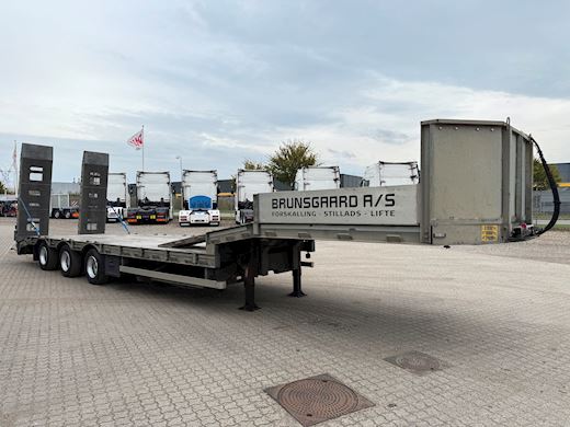 BP Trailer 3-aks 12,50m maskintrailer til krantrækker Maskintrailer - 5