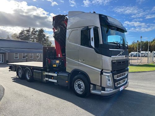 Volvo FH420 HMF 4020K5 + JIB FJ1000K3, Crane