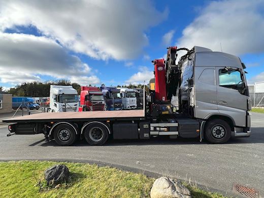 Volvo FH420 HMF 4020K5 + JIB FJ1000K3 Crane - 2